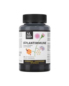 AtLife Plantimmune Συμπλήρωμα Διατροφής για Ενίσχυση της Άμυνας του Ανοσοποιητικού 60Ζελεδάκια Ανανάς