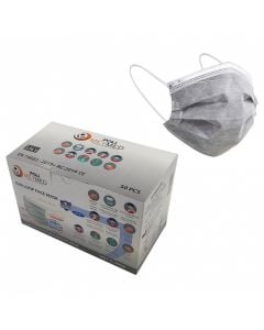 Poli Meymed  3PLY Ear Loop Face Mask Type I  Grey 10pcs