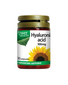 Power Health Hyalouronic Acid 100mg 30Caps