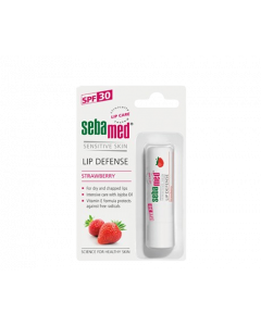 Sebamed Lip Defence Strawberry Spf30 4.8g Αντηλιακό Ενυδατικό Στικ για τα Χείλη με Γεύση Φράουλα