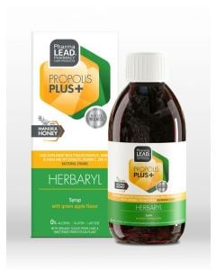 Pharmalead Propolis Plus+ Herbaryl Συμπλήρωμα Διατροφής Με Προπόλη Μέλι Εκχύλισμα Αλθαίας & Κισσού 200ml