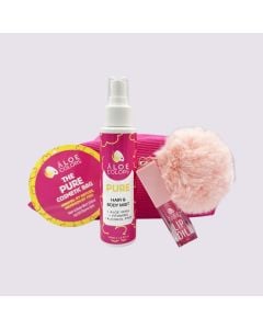 Aloe+ Colors Promo The Pure Bag Scent & Lip Care Set with Hair & Body Mist 100ml + Lip Oil Charm 5ml