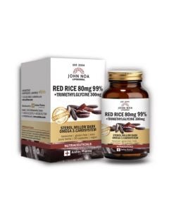 John Noa Red Rice 80mg 99% & Trimethylglycine 300mg Λιποσωμιακό 30caps