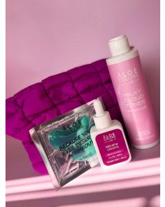 Aloe+ Colors Promo Renew with Bakuchiol Skincare Bag με Renew Drops 50ml + Milky Cloud Toner 200ml + Eye Patches Set