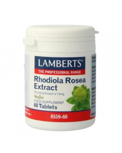 Lamberts Rhodiola Rosea Extract 60 tabs Συμπλήρωμα Διατροφής με Εκχύλισμα Rhodiola Rosea