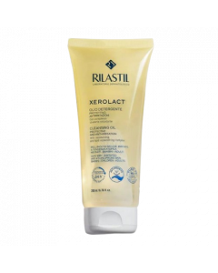 Rilastil Xerolact Cleansing Oil 200ml Ελαιώδες Καθαριστικό Προσώπου & Σώματος