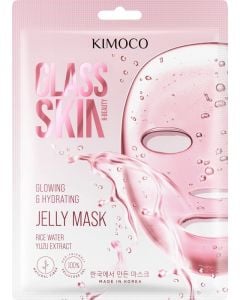 Kimoco Glass Skin Jelly Μάσκα Προσώπου για Λάμψη & Ενυδάτωση 23ml