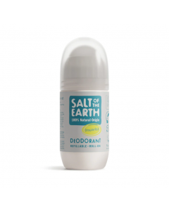 Salt of the Earth Vegan Refillable Roll-On Deodorant Unscented 75ml Αποσμητικό Επαναγεμιζόμενο Roll-On Χωρίς Άρωμα