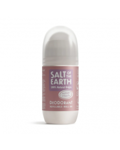 Salt of the Earth Vegan Refillable Roll-On Deodorant Lavender & Vanilla 75ml Αποσμητικό Επαναγεμιζόμενο Roll-On με Άρωμα Λεβάντα & Βανίλια