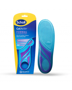 Dr. Scholl GelActiv Σόλα Για Επίσημο Υπόδημα Μέγεθος Large (No 40-46.5) 1ζευγάρι