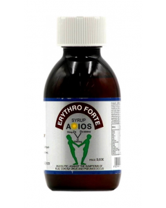 Erythro Forte A-IOS Syrup Αντιβηχικό Αποχρεμπτικό Δυναμωτικό Σιρόπι με Βιταμίνη C, D3 & Ψευδάργυρο 200ml