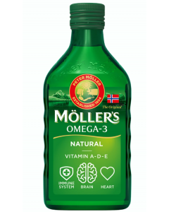 Nature's Plus Moller's Natural 250ml Cod Liver Oil
