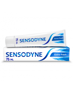 Sensodyne Extra Fresh Gel 75ml Οδοντόκρεμα Καθημερινή Χρήση για Ευαίσθητα Δόντια