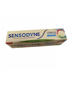 Sensodyne Complete Protection Cool Mint Improved Formula 75ml All in One Daily Toothpaste For Sensitive Teeth