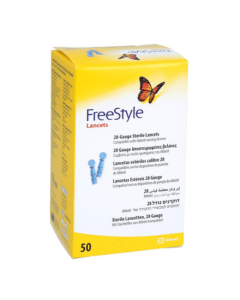 Abbott Freestyle 28-Gauge Sterile Lancets 50pcs