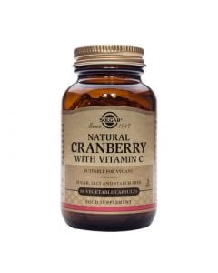 Solgar Cranberry Extract with vit C 60 Veg. Caps