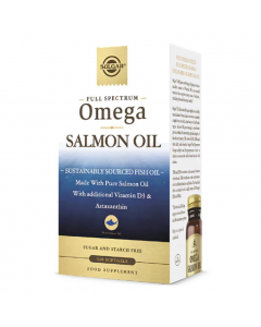 Solgar Omega Salmon Oil 120 Softgels