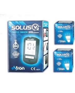 Eifron Solus V2 Ταινίες Μέτρησης Σακχάρου 2x50τμχ & Δώρο Συσκευή Μέτρησης Σακχάρου 1τμχ