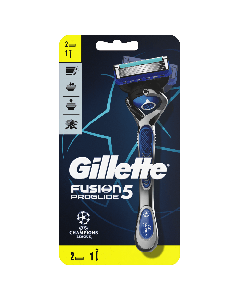 Gillette Fusion5 ProGlide 1 Τεμάχιο + 2 Aνταλλακτικά Ξυριστική Mηχανή με Τεχνολογία FlexBall