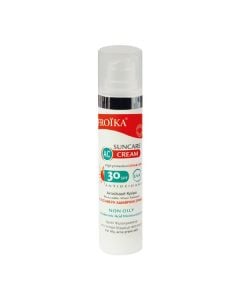 Froika Suncare AC Cream Oil Free Pump SPF30 40ml Αντιηλιακή Κρέμα Κατά της Ακμής με Κυτταρική Προστασία