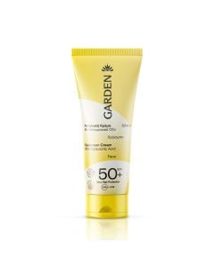 Garden Sunscreen Face Cream Spf50+ with Hyaluronic Acid 50ml