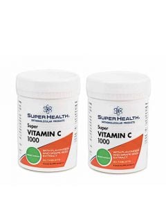 Super Health Vitamin C 2 x 30 Tabs