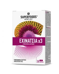 Superfoods Echinacea x3 30 Caps