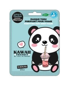 Take Care Kawaii Friends Panda Μάσκα Προσώπου για Ενυδάτωση 25ml