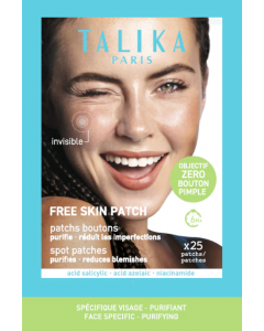 Talika Free Skin Spot Patches Επιθέματα για τις Ατέλειες 25 Τμχ