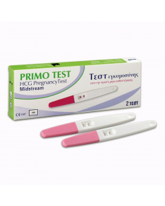 Medisei Primo Test Pregnancy Τεστ Εγκυμοσύνης HCG 2τμχ