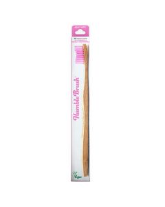 The Humble Co. Humble Brush Bamboo Pink Toothbrush