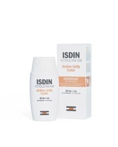 Isdin Foto Ultra 100 Active Unify Color Fusion Fluid Color Αντηλιακό Προσώπου SPF50+
