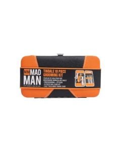 Mad Man Tindale 10-Piece Grooming Kit With Carry Case