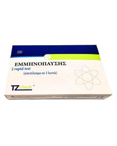 TZ Check FSH Menopause Rapid Test 2τμχ Τεστ Εμμηνόπαυσης