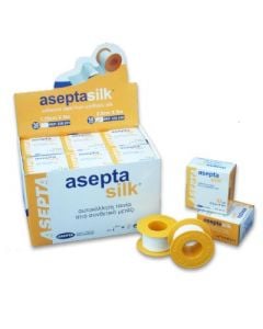 Alfacare Eco-Silk 2.5cm x 5m Silk Adhesive Tape 1 Item