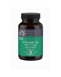 Terranova Green Child Vitamin D3 400 iu 50 Caps Βιταμίνη D3 για Παιδιά