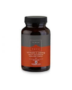 Terranova Vitamin C 250mg Complex 50 Caps Βιταμίνη C με Υπερτροφές