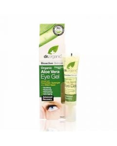 Dr. Organic Aloe Vera Eye Gel 15ml Ενυδατικό Ζελ Ματιών με Αλόη Βέρα