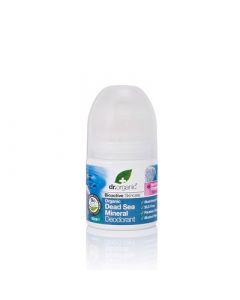 Dr. Organic Organic Dead Sea Mineral Deodorant 50ml Αποσμητικό Μεταλλικά Στοιχεία από τη Νεκρά Θάλασσα