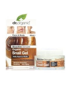 Dr. Organic Organic Snail Gel 50ml Αναπλαστικό Ζελ με Έκκριμα Σαλιγκαριού