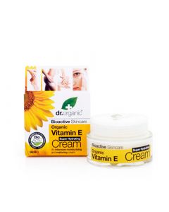Dr. Organic Vitamin E Super Hydrating Cream 50ml Ενυδατική Κρέμα Σώματος με Βιταμίνη E