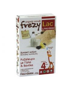 Frezyderm Frezylac BIO Cereal Ρυζάλευρο - Γάλα - Βανίλια 200gr