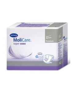 Hartmann Molicare Premium Soft Super Πάνες Ακράτειας Νύχτας Medium 30 Τεμάχια