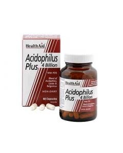 Health Aid Acidophilus Plus 4billion 60 Vecaps Probiotic