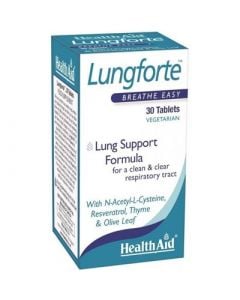Health Aid Lungforte 30 Tabs Υγεία Αναπνευστικού