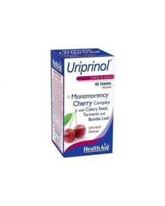 Health Aid Uriprinol 60 Tabs Διατήρηση Υγιών Επιπέδων Ουρικού Οξέος
