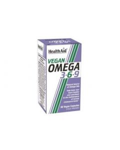 Health Aid Vegan Omega 3-6-9 60 Caps Λιπαρά Οξέα