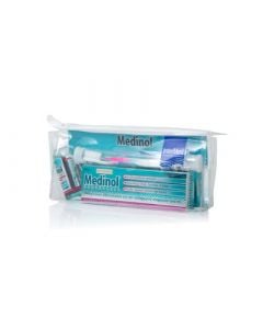 InterMed Πακέτο Medinol Mouthwash 60ml Στοματικό Διάλυμα + Οδοντόκρεμα 100ml + Οδοντόβουρτσα Professiοnal Care 1 Τεμάχιο