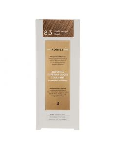 Korres Abyssinia Superior Gloss Colorant 50ml Hair Colorant 8.3 Light Blonde Gold
