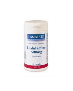 Lamberts L Glutamine 500mg 90 Caps Γλουταμίνη